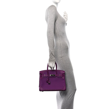 Hermes Togo Swift Ghillies Birkin 30 Anemone 2 of 12