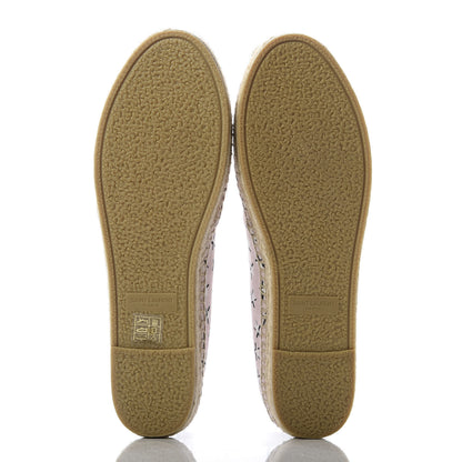 Saint Laurent Canvas Star Fun Espadrilles 38.5 Pink 5 of 10