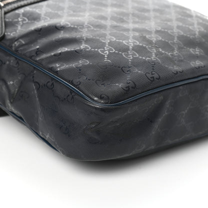 Gucci Imprime Monogram Medium Messenger Bag Black 9 of 10