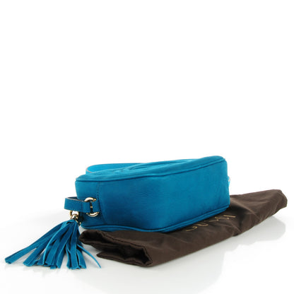 Gucci Vitello Range Small Soho Disco Bag Deep Cobalt 4 of 11