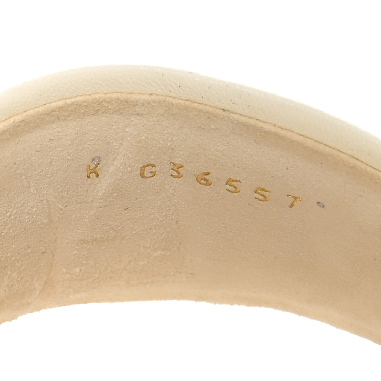 Chanel Lambskin Embroidered Logo Mules 36 Ivory Black 9 of 11