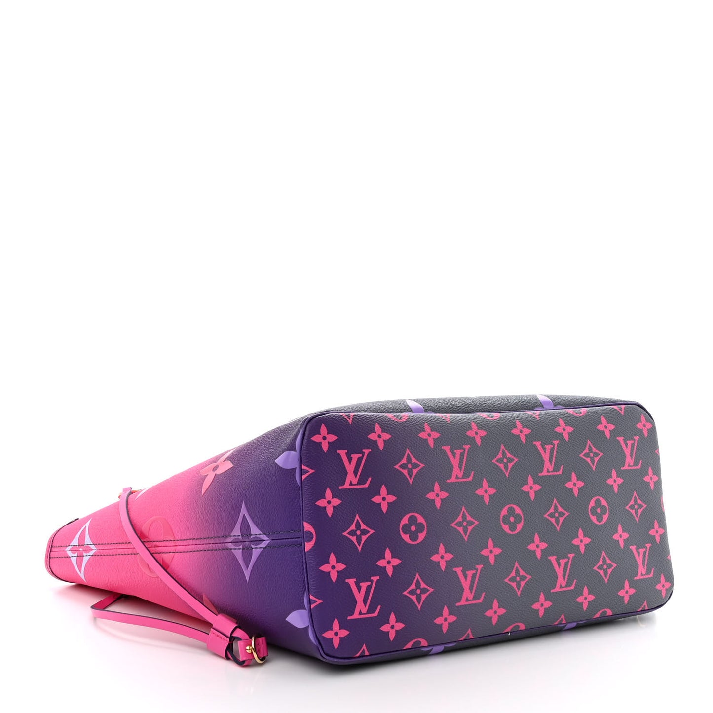 Monogram Giant Spring In The City Neverfull MM Midnight Fuchsia