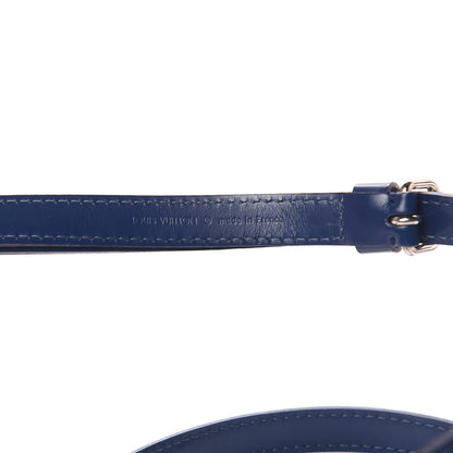 Louis Vuitton Calfskin 16mm Adjustable Shoulder Strap Indigo 4 of 4