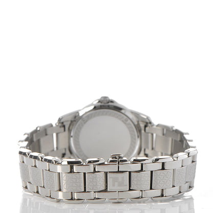 Fendi Stainless Steel Diamond Mother of Pearl 30mm Quartz Watch 5 of 8