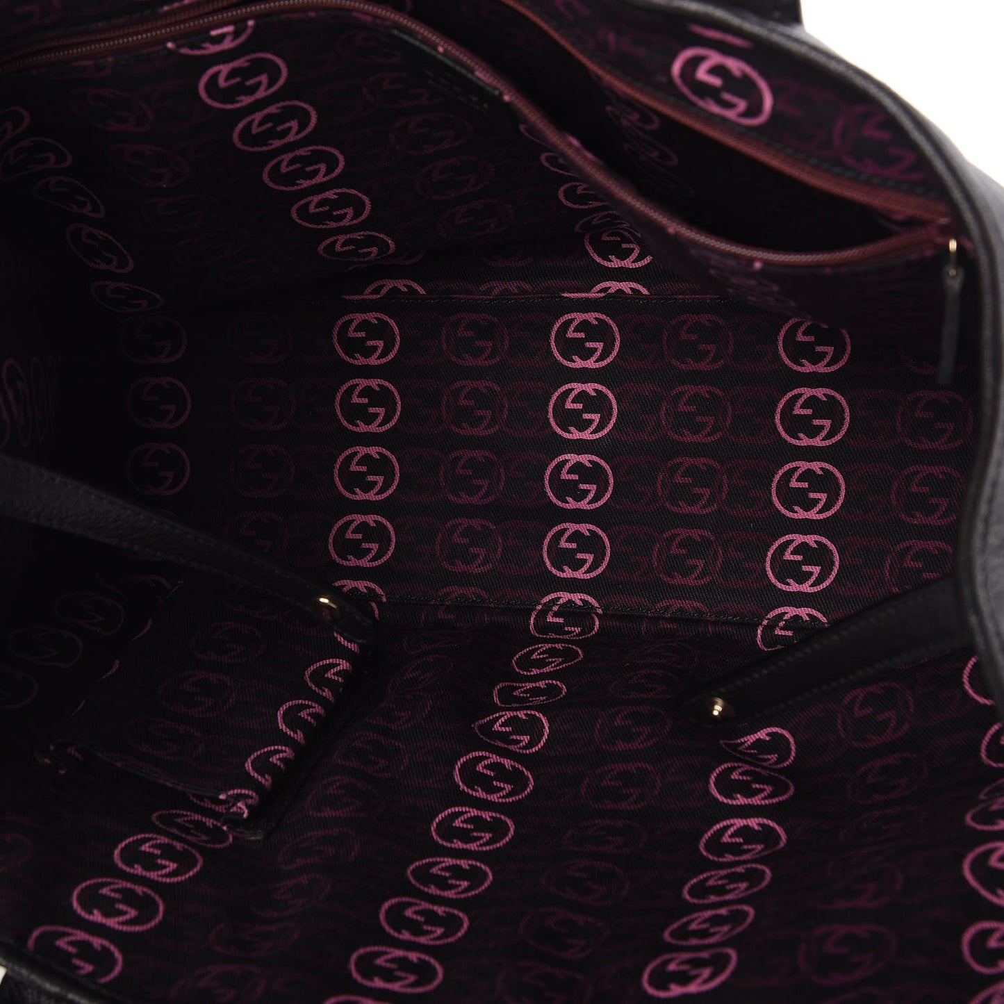 Calfskin Medium Princy Tote Bag Black