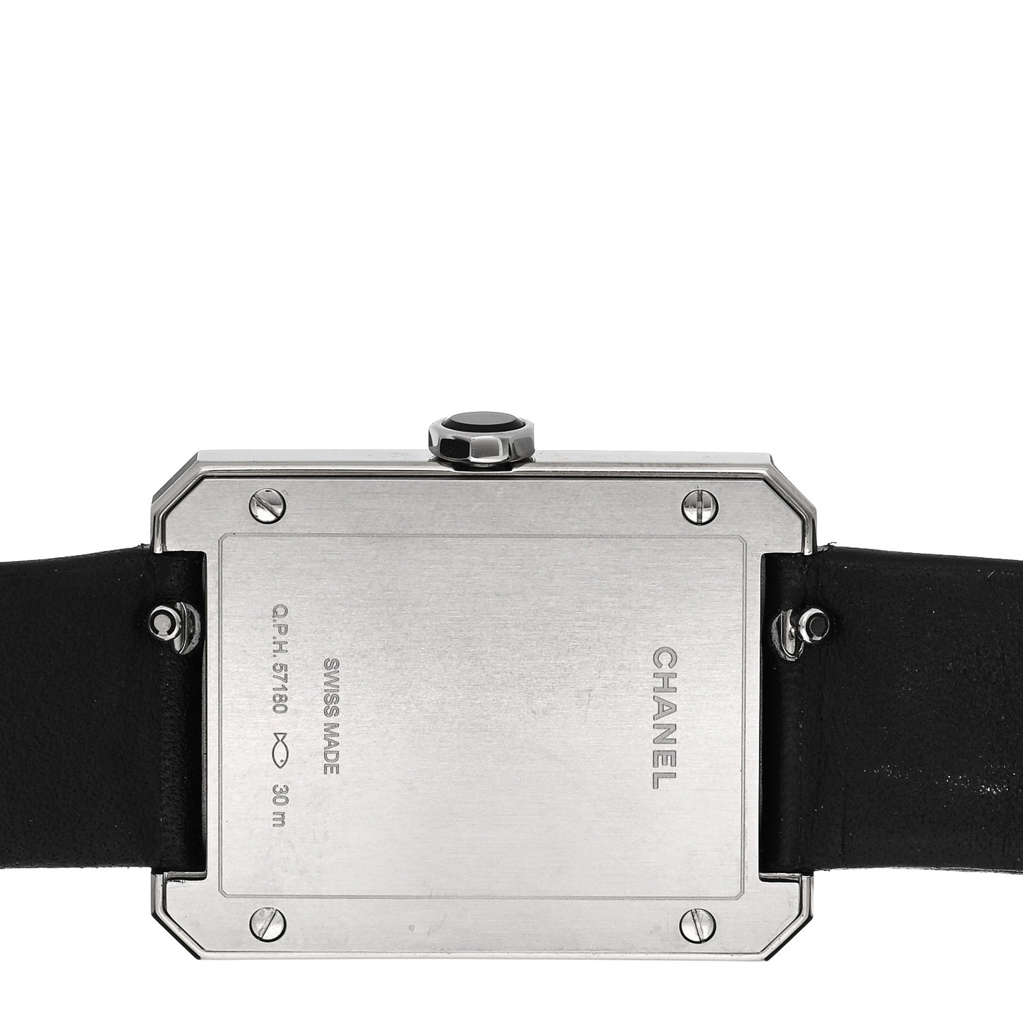 Stainless Steel Calfskin 26mm Boy-Friend Quilt Quartz Watch