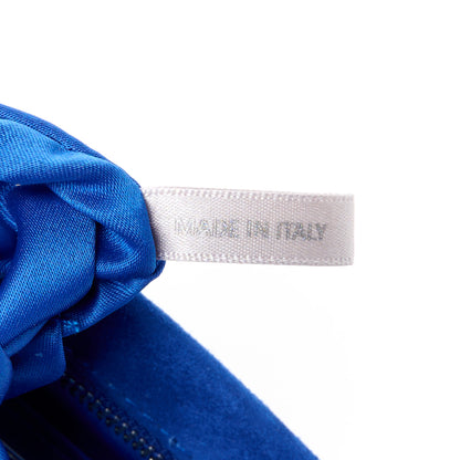 Jimmy Choo Suede Clutch Blue 7 of 10