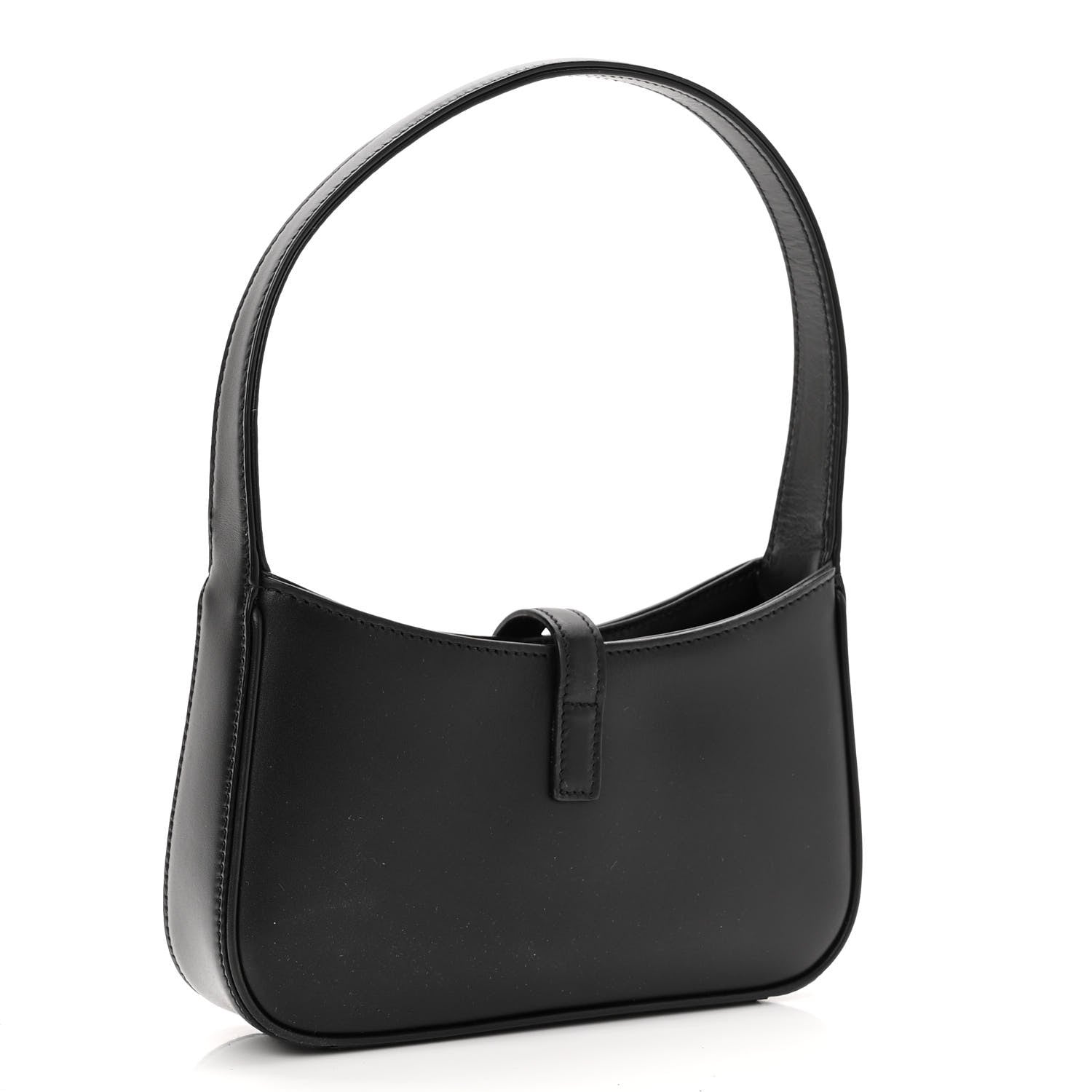 Saint Laurent Smooth Calfskin Le 5 A 7 Mini Hobo Black 3 of 9