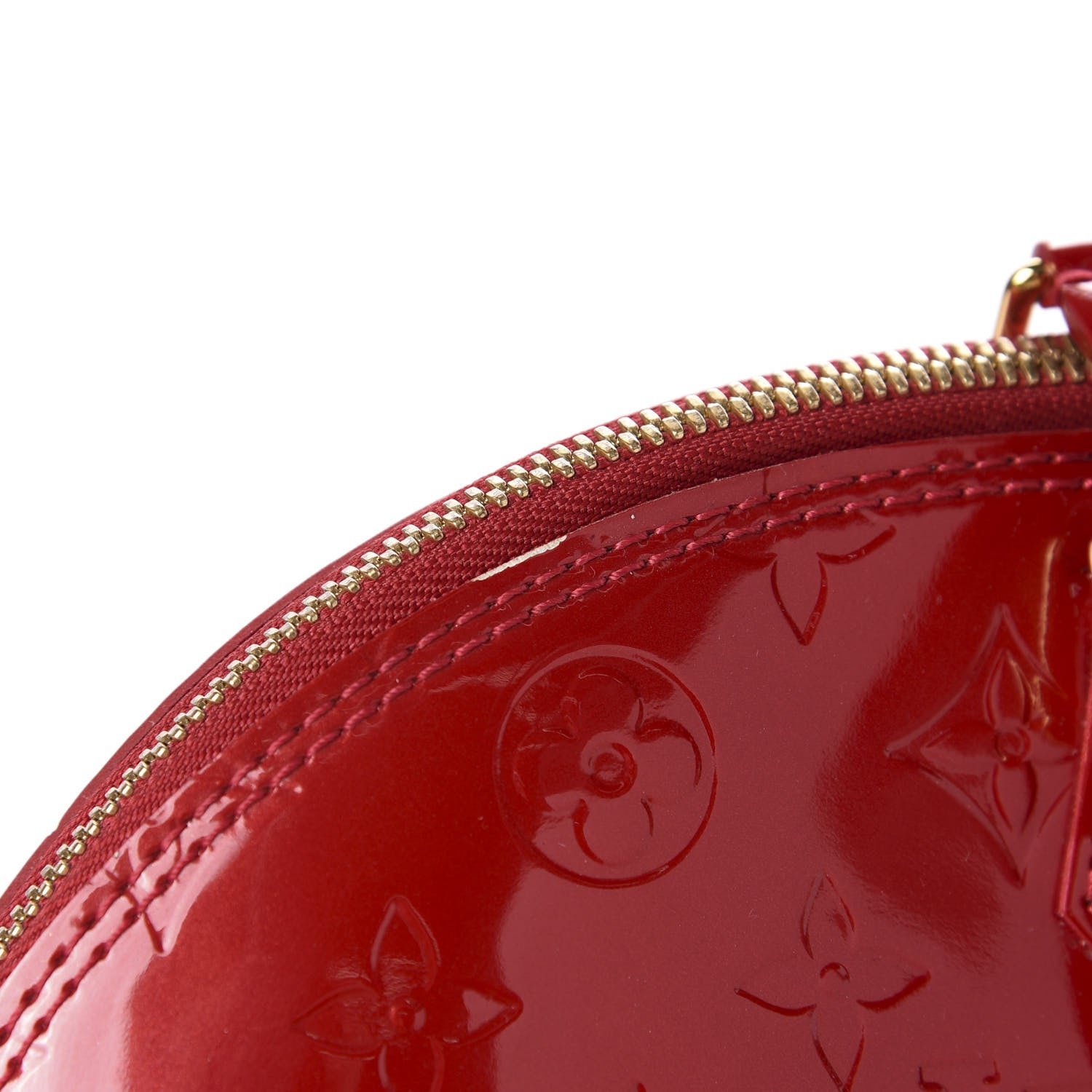 Louis Vuitton Vernis Alma GM Pomme D'Amour 10 of 18