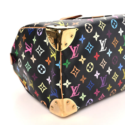 Louis Vuitton Monogram Multicolor Speedy 30 Black 8 of 9