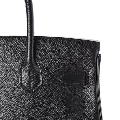 Hermes Epsom Birkin 30 Black 29 of 30
