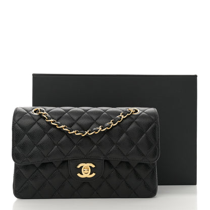 Chanel Caviar Quilted Small Double Flap Black 11 of 11