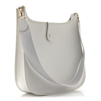 Hermes Epsom Evelyne GM White 3 of 11