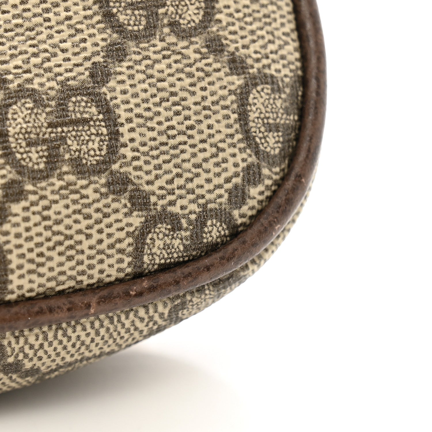 Gucci GG Supreme Monogram Textured Dollar Calfskin Mini Ophidia Chain Bag Beige Ebony 11 of 12