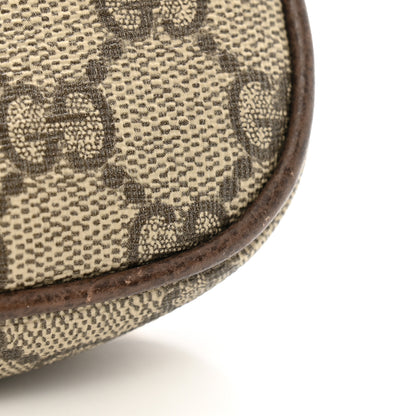 Gucci GG Supreme Monogram Textured Dollar Calfskin Mini Ophidia Chain Bag Beige Ebony 11 of 12