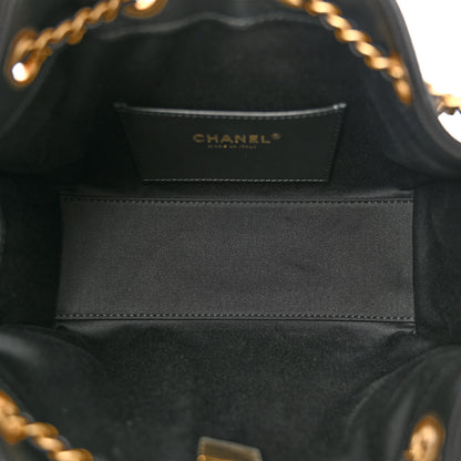 Chanel Caviar Quilted Mini Chanel 25 Handbag Black 5 of 12