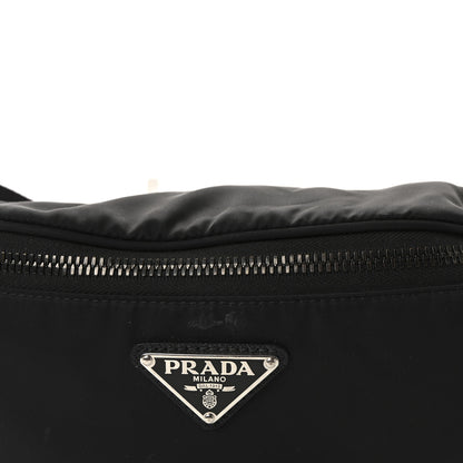 Prada Tessuto Re-Nylon Saffiano Belt Bag Black 7 of 9