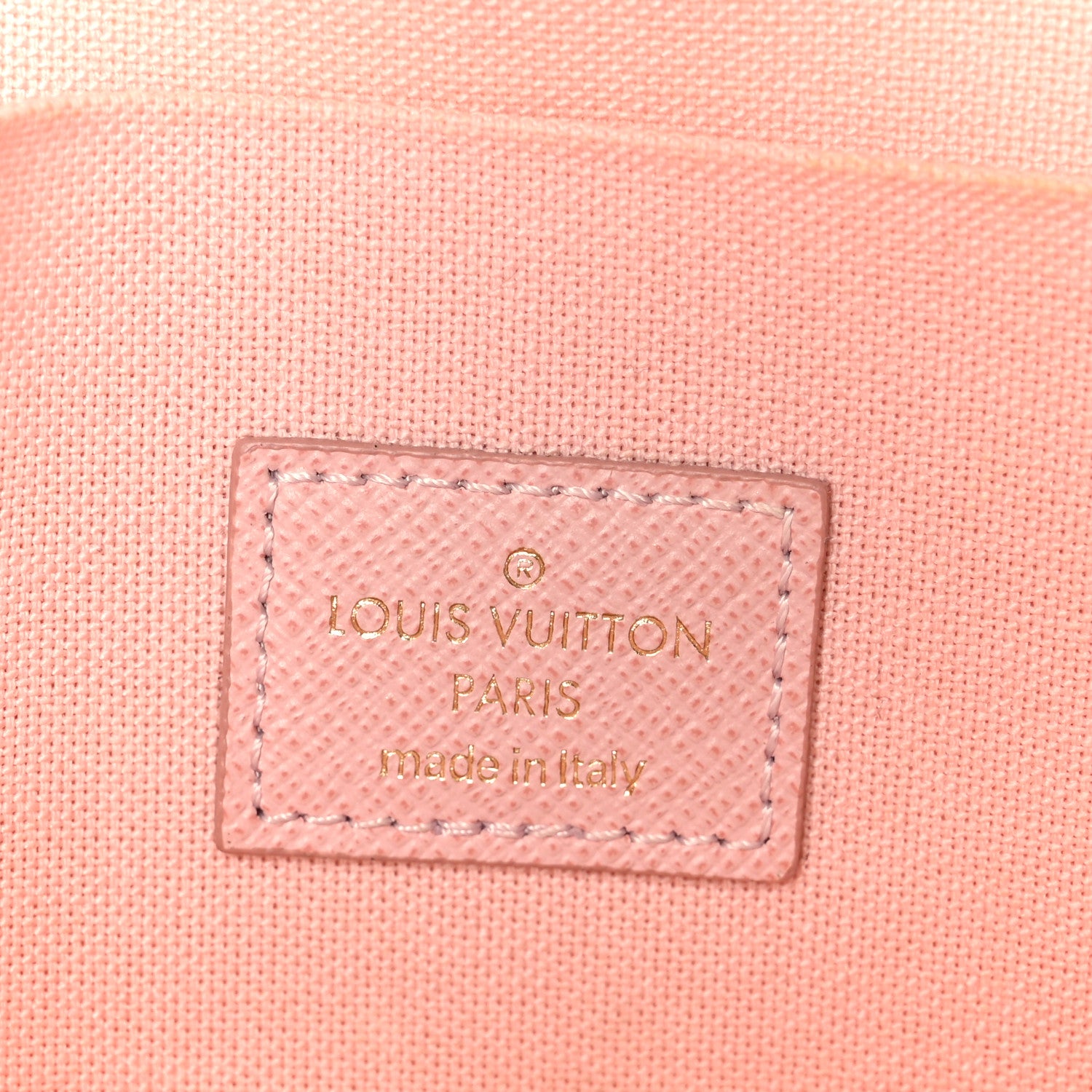 Louis Vuitton Damier Azur Pochette Felicie Chain Wallet Rose Ballerine 6 of 11