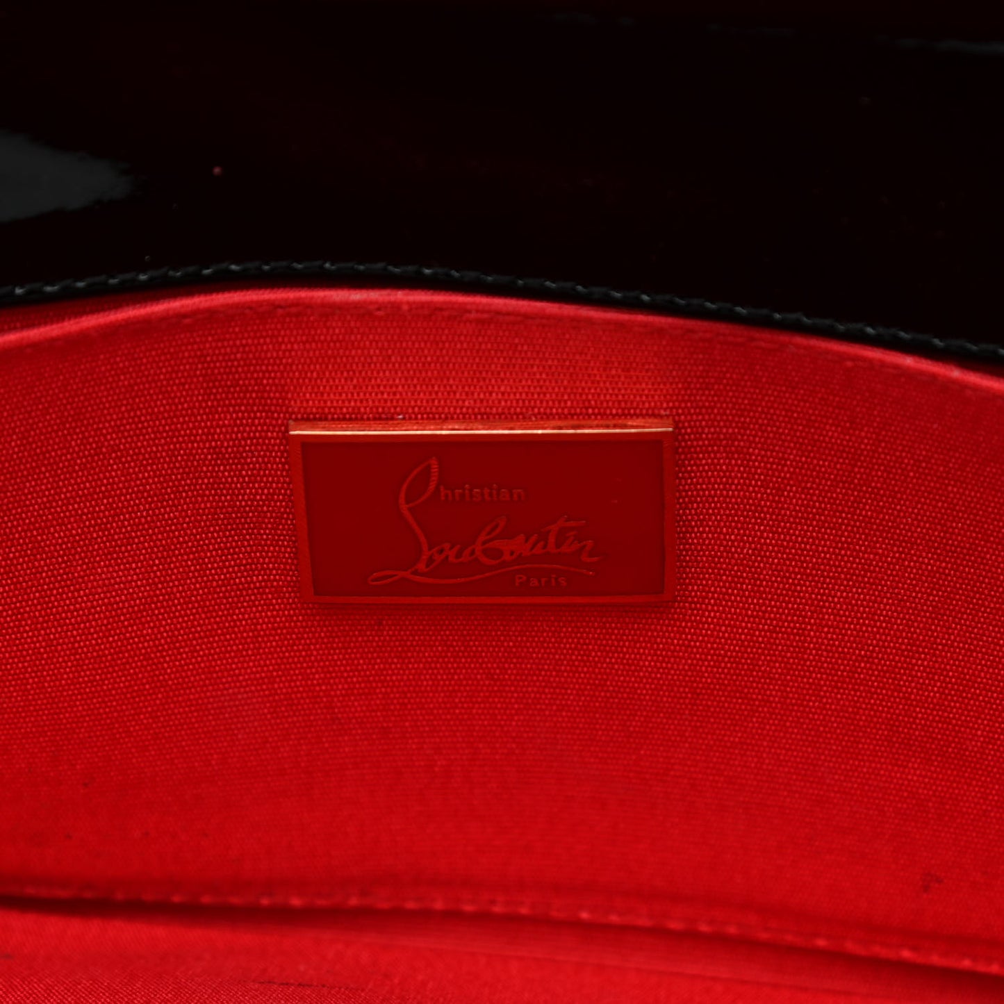 Patent Pigalle Clutch Black