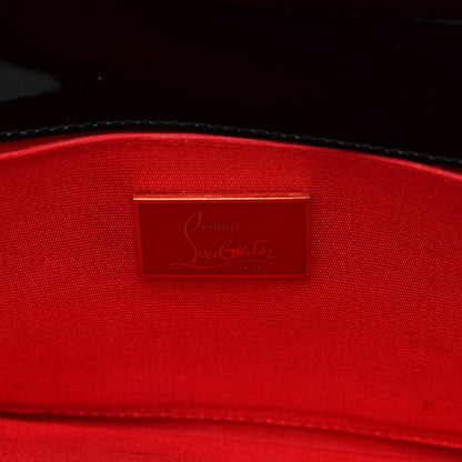 Christian Louboutin Patent Pigalle Clutch Black 6 of 7