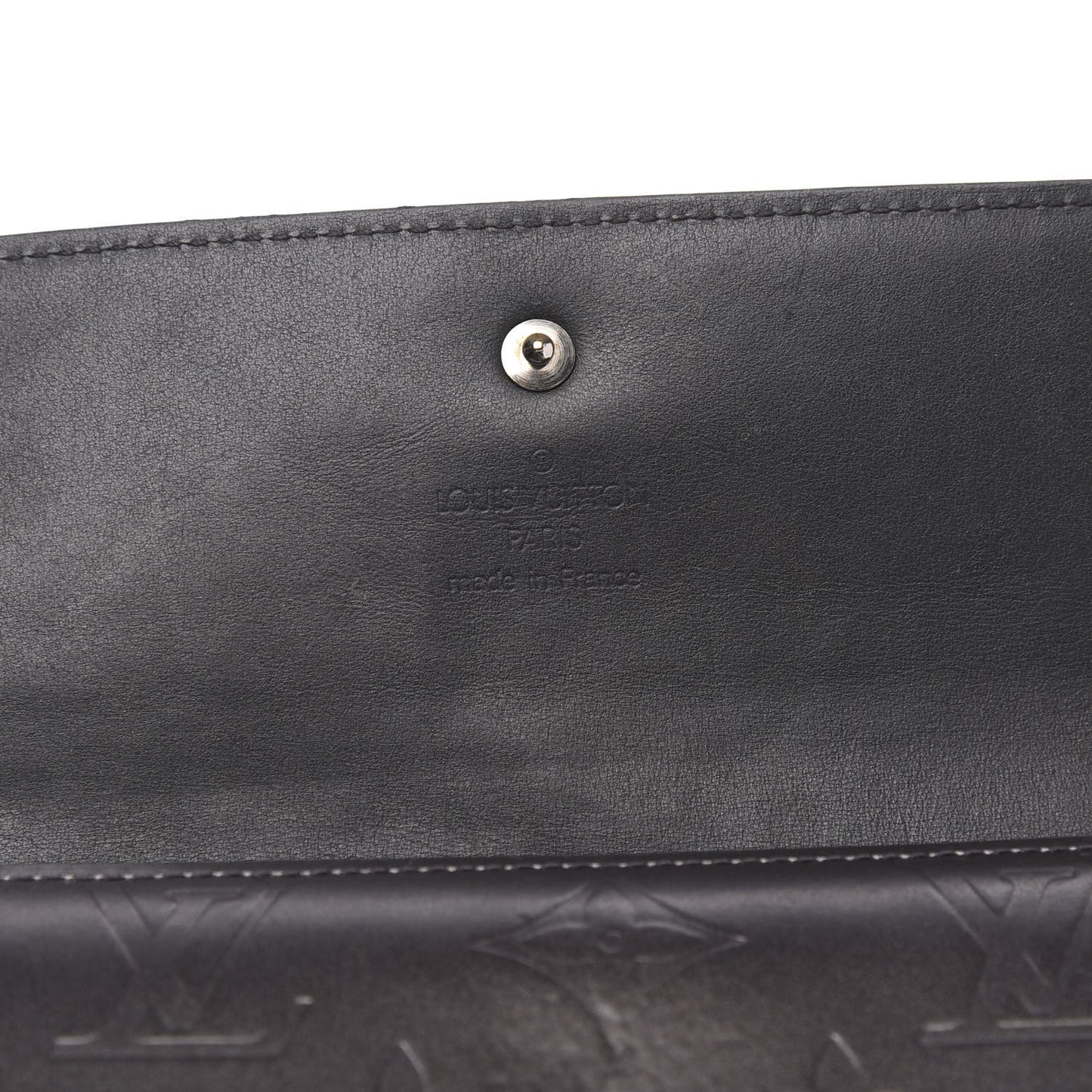 Mat Monogram Porte Tresor International Black