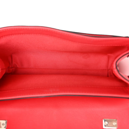 Louis Vuitton Calfskin Lockme II Chain Bag BB Poppy 5 of 10