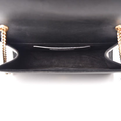 Saint Laurent Smooth Calfskin Medium Classic Monogram Kate Tassel Satchel Black 5 of 9