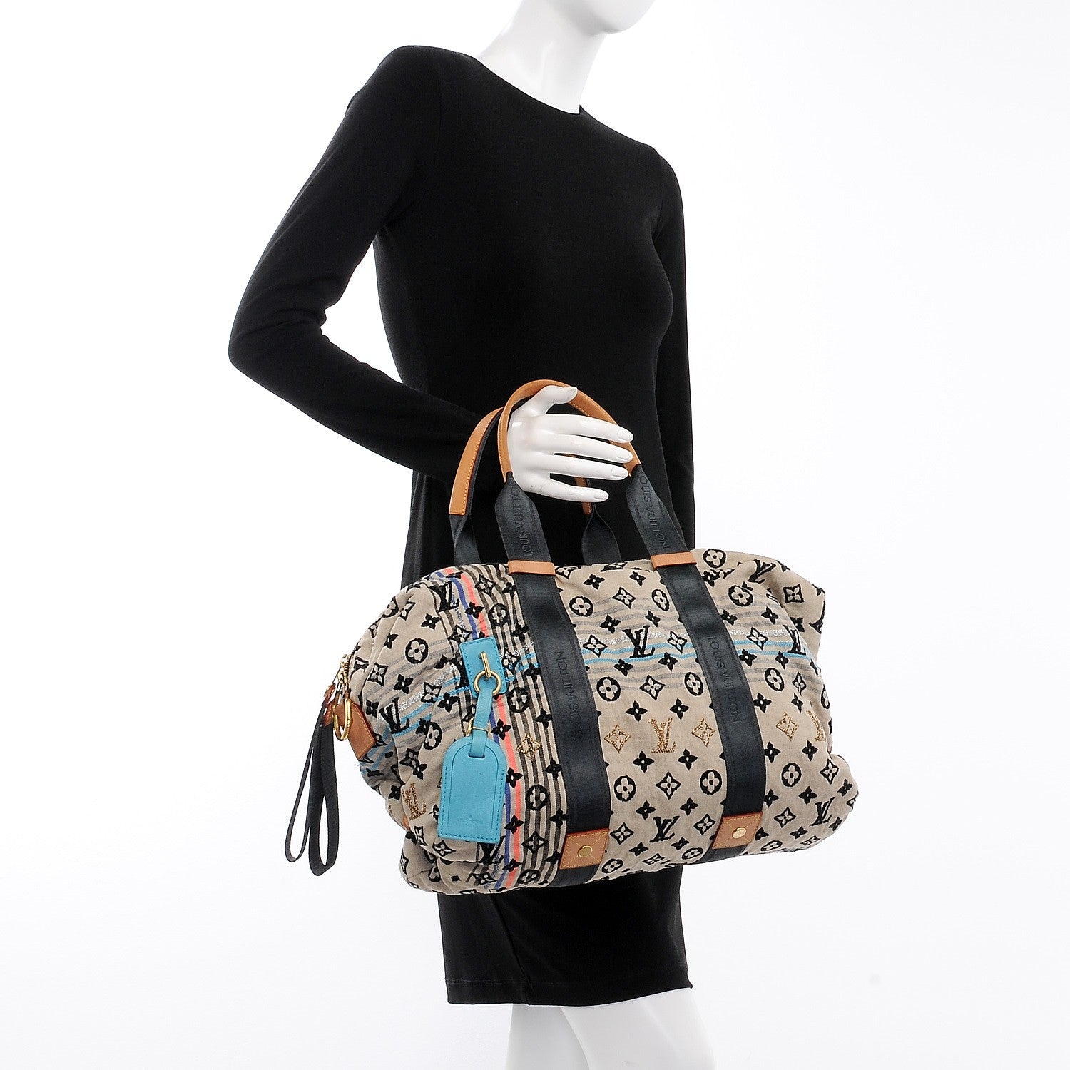 Louis Vuitton Monogram Cheche Tuareg Blue 2 of 11