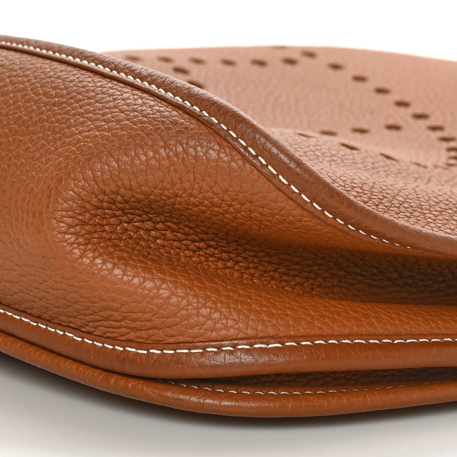 Hermes Taurillon Clemence Evelyne III GM Gold 10 of 10