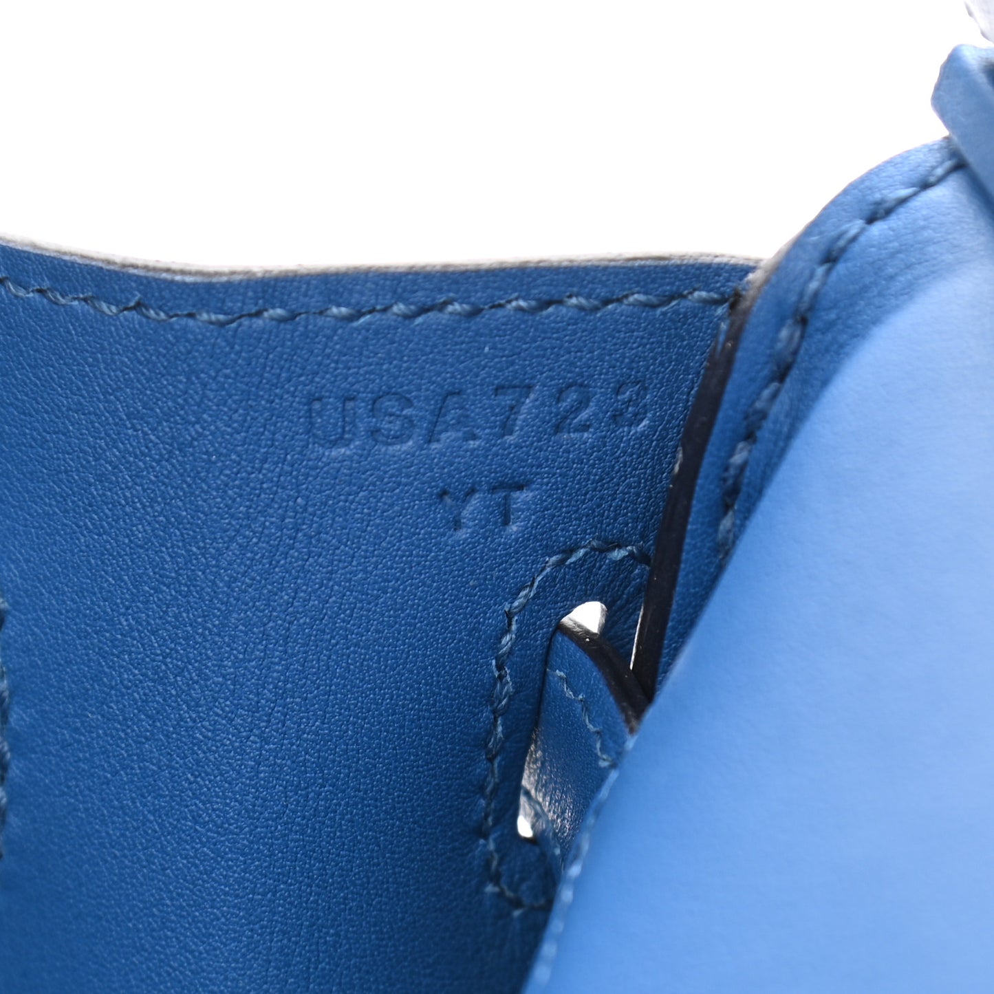 Swift Birkin 25 Bleu France