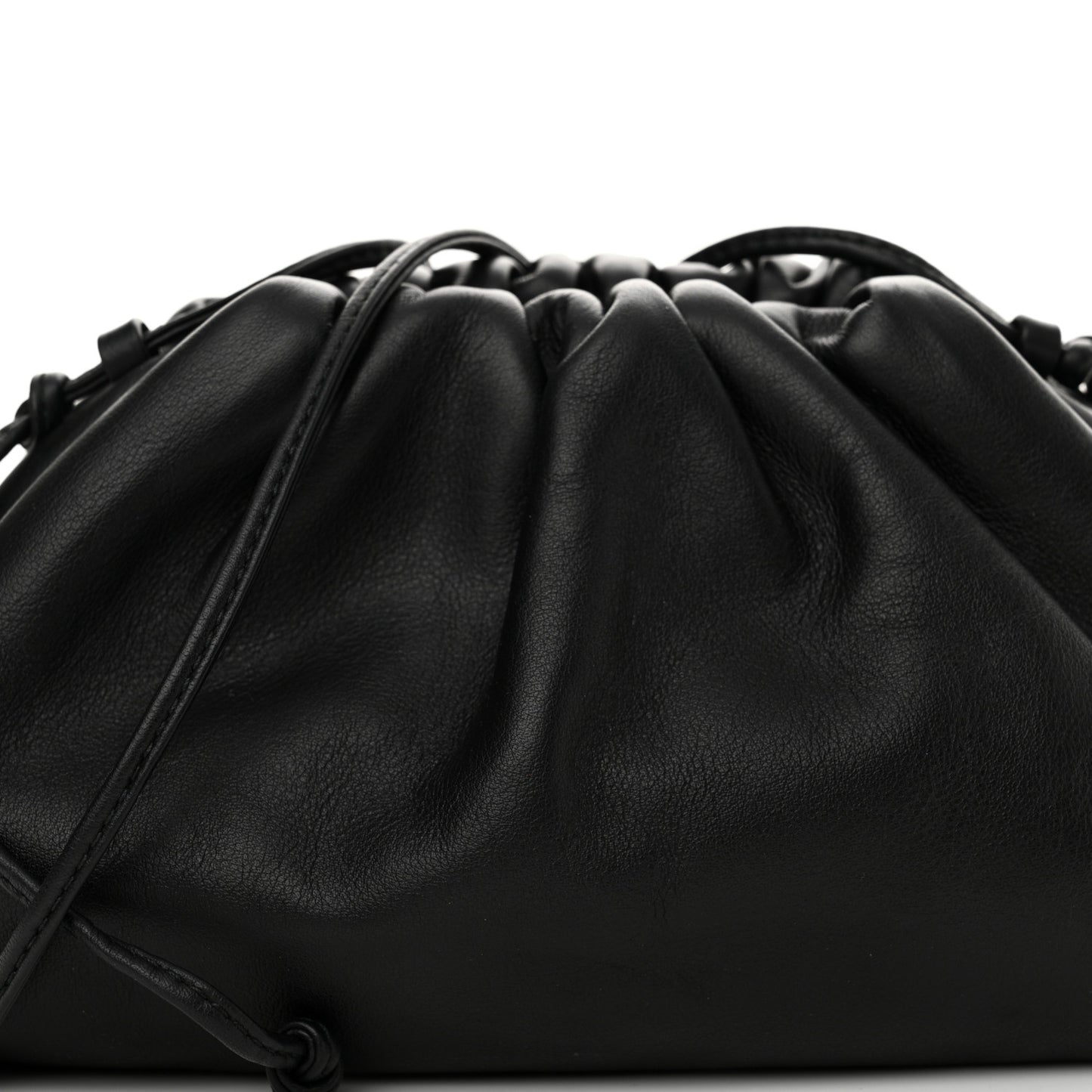 Butter Calfskin The Mini Pouch Black