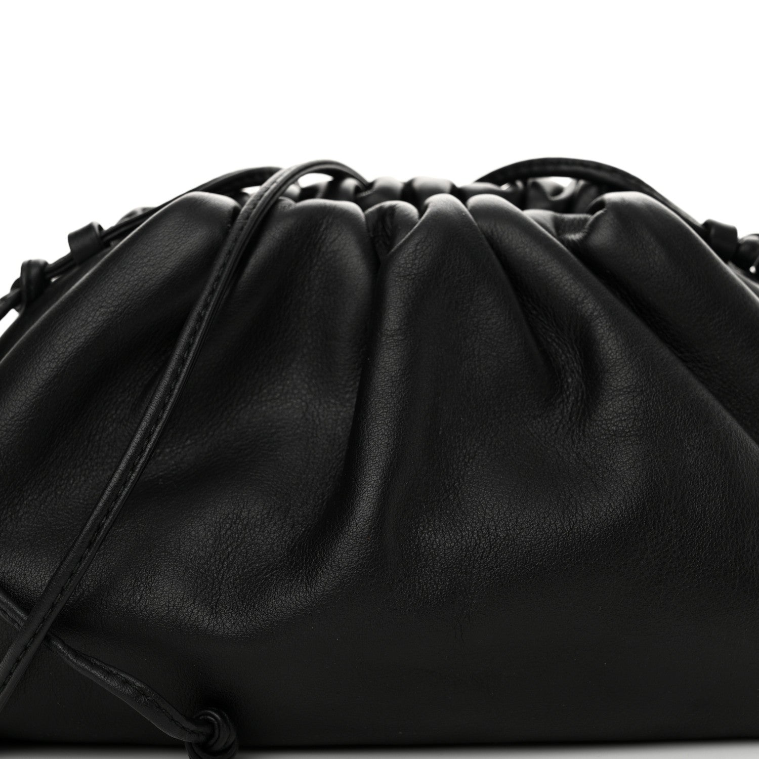 Bottega Veneta Butter Calfskin The Mini Pouch Black 8 of 11