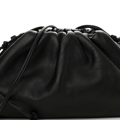 Bottega Veneta Butter Calfskin The Mini Pouch Black 8 of 11