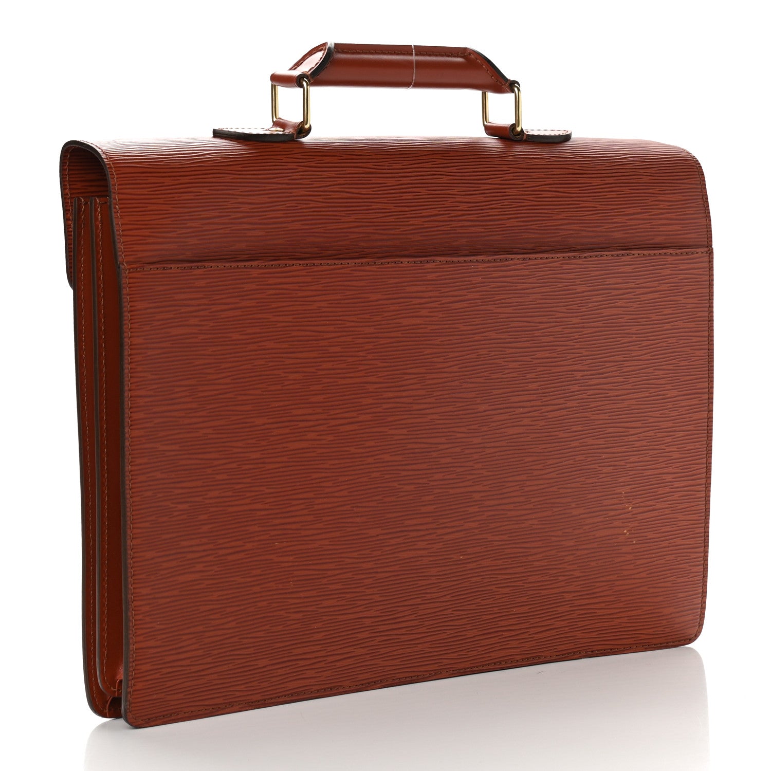 Louis Vuitton Epi Serviette Ambassadeur Briefcase Fawn 2 of 14
