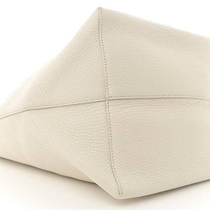 The Row Grained Calfskin Large N/S Park Tote Ivory 9 of 11