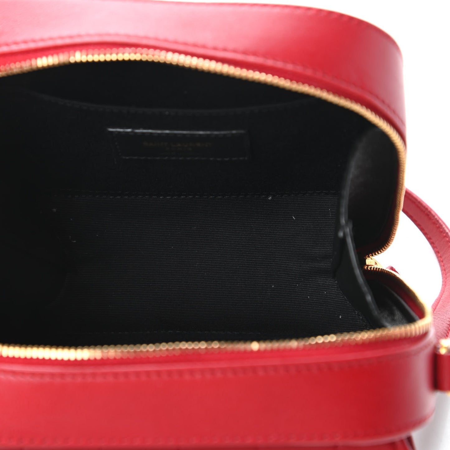 Lambskin Matelasse Monogram Toy Vicky Camera Bag Red