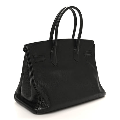 Hermes Togo BIRKIN 30 Black 3 of 12