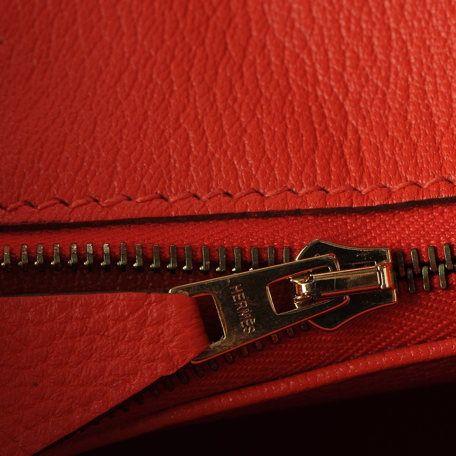 Hermes Togo Birkin 30 Capucine 11 of 31