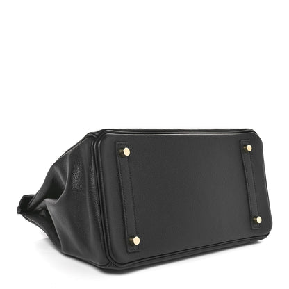 Hermes Taurillon Novillo Birkin 30 Black 4 of 11