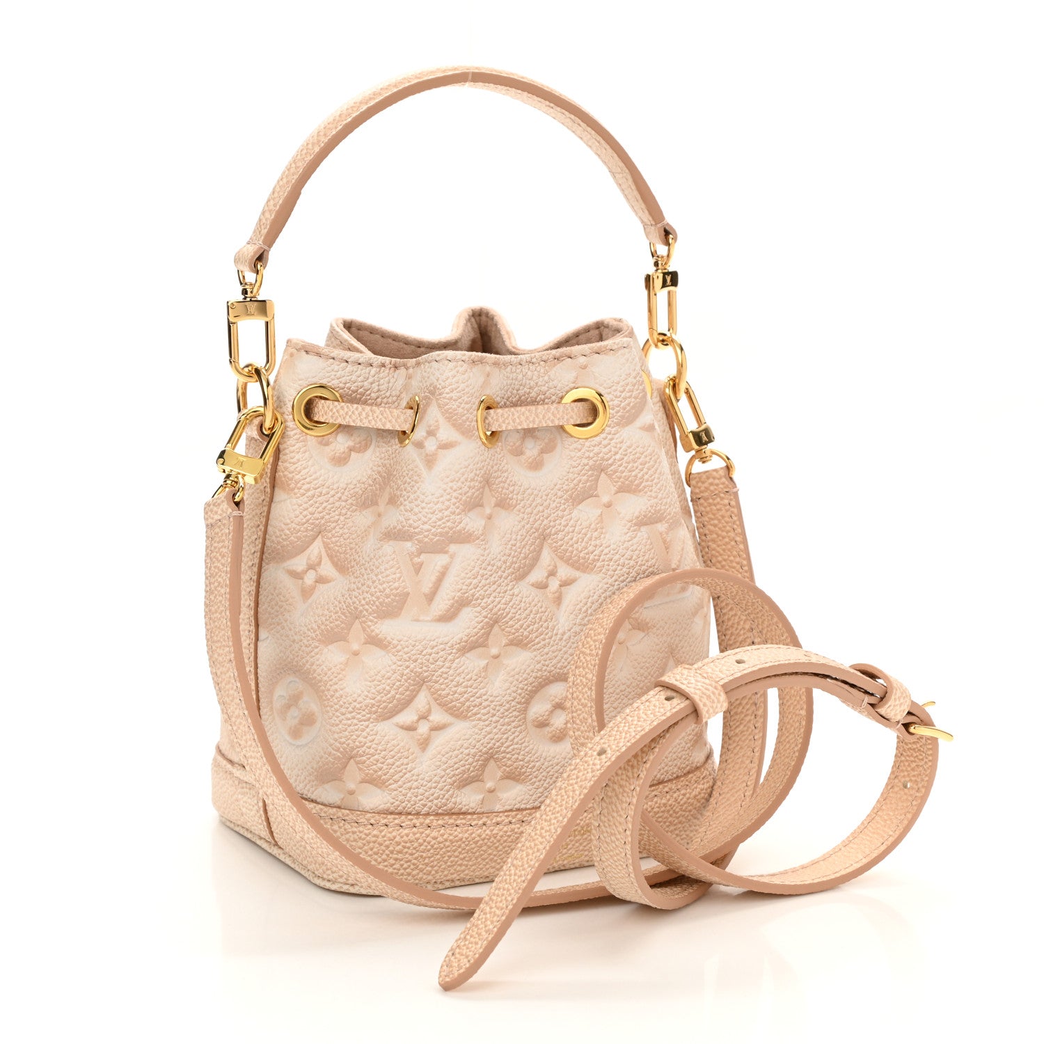 Louis Vuitton Empreinte Monogram Summer Stardust Nano Noe Beige Clair 3 of 7