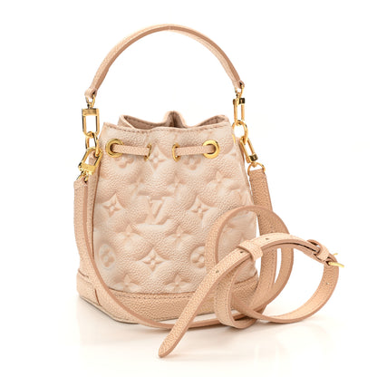 Louis Vuitton Empreinte Monogram Summer Stardust Nano Noe Beige Clair 3 of 7