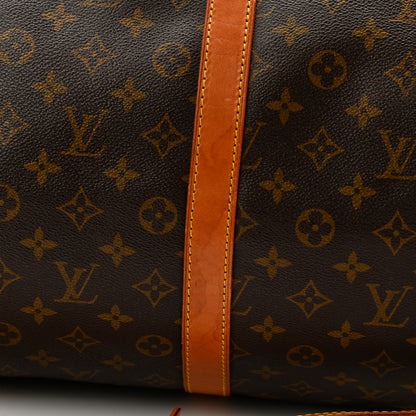 Louis Vuitton Monogram Keepall Bandouliere 55 13 of 18