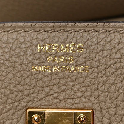 Hermes Togo Birkin 25 Gris Tourterelle 6 of 11