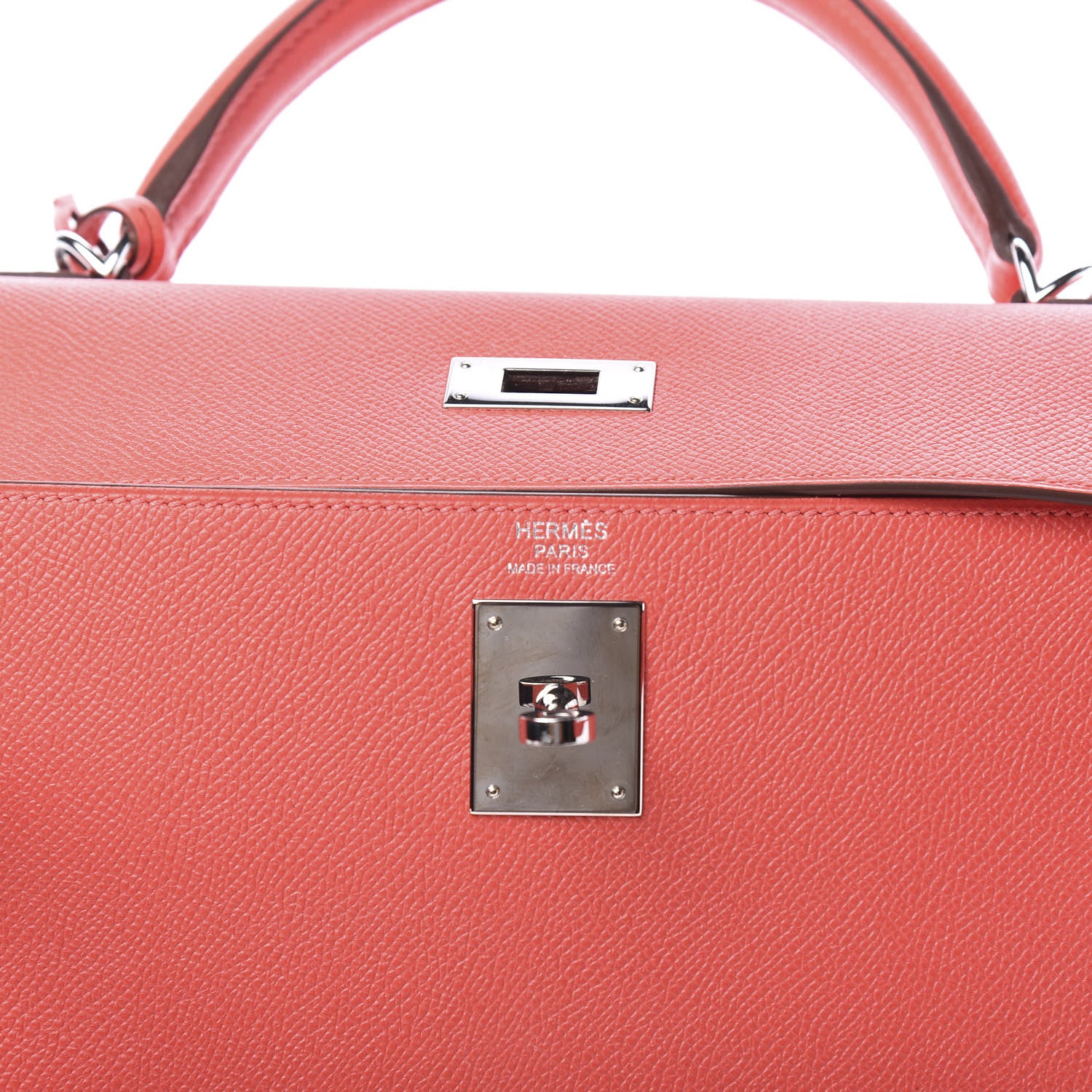 Hermes Epsom Kelly Sellier 32 Rose Jaipur 5 of 9