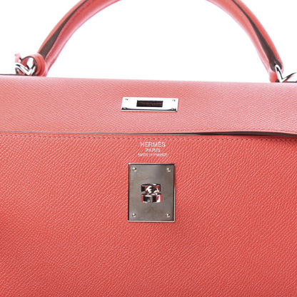 Hermes Epsom Kelly Sellier 32 Rose Jaipur 5 of 9