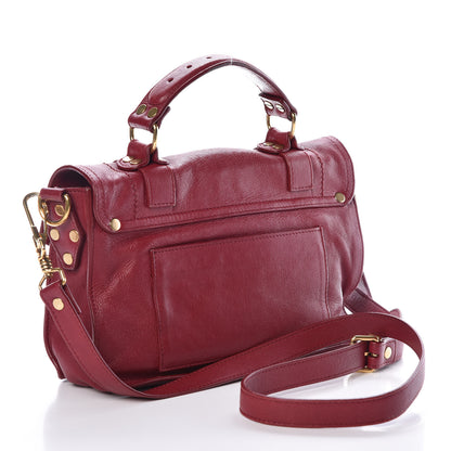 Proenza Schouler Lambskin Tiny PS1 Satchel Chianti 3 of 10
