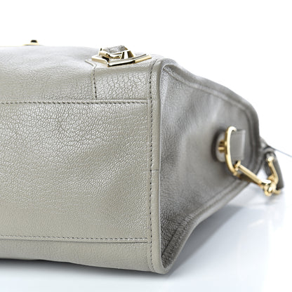Balenciaga Chevre Gold Metallic Edge Hardware City Gris Taupe 9 of 10