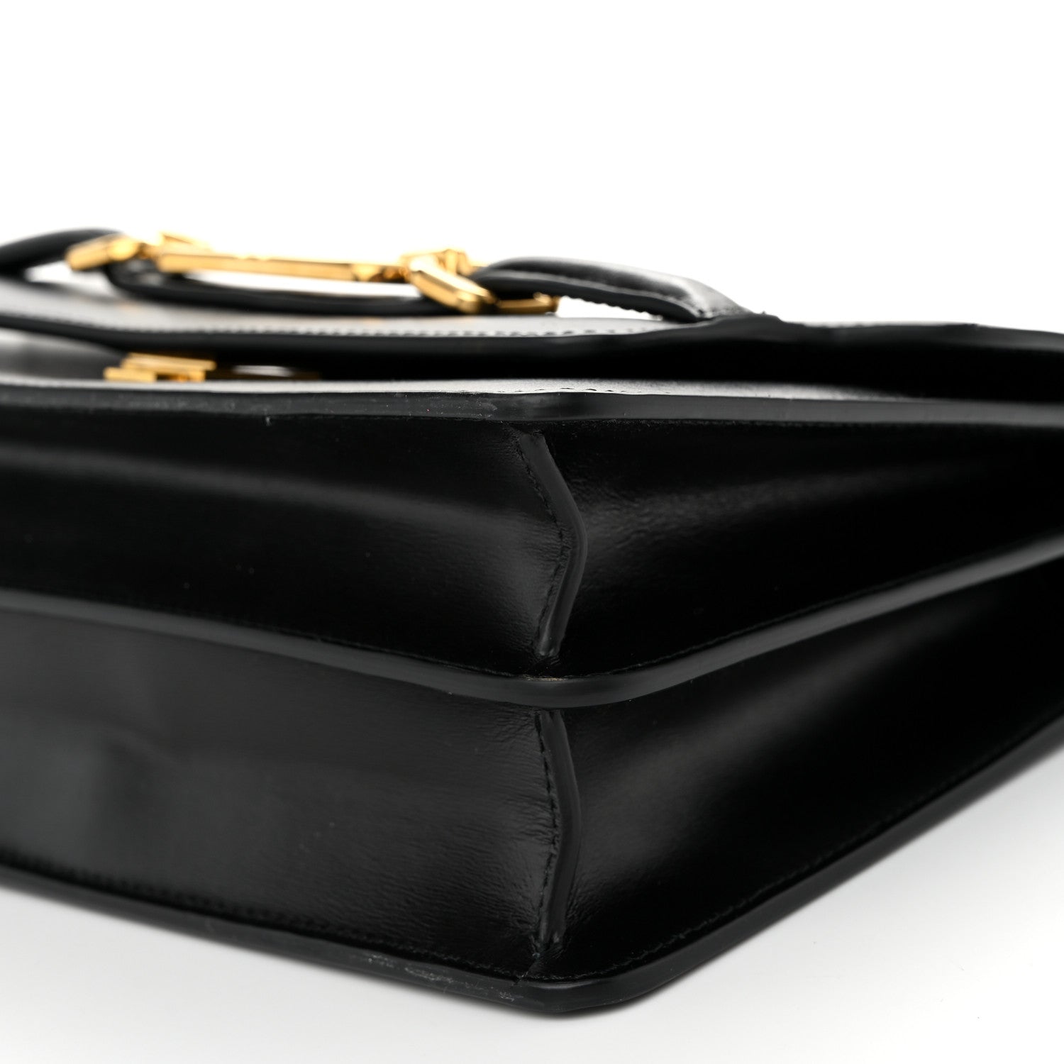 Tom Ford Palmellato Calfskin Medium Whitney Top Handle Bag Black 9 of 9