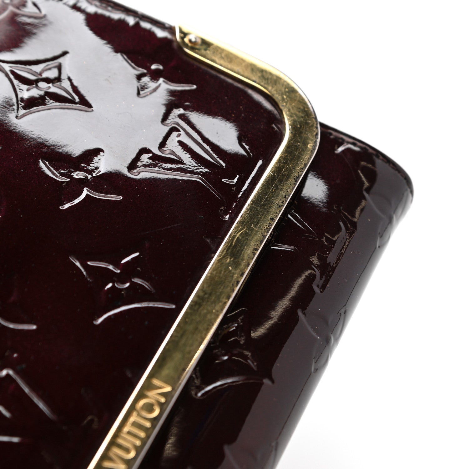 Louis Vuitton Vernis Rossmore MM Rouge Fauviste 10 of 11