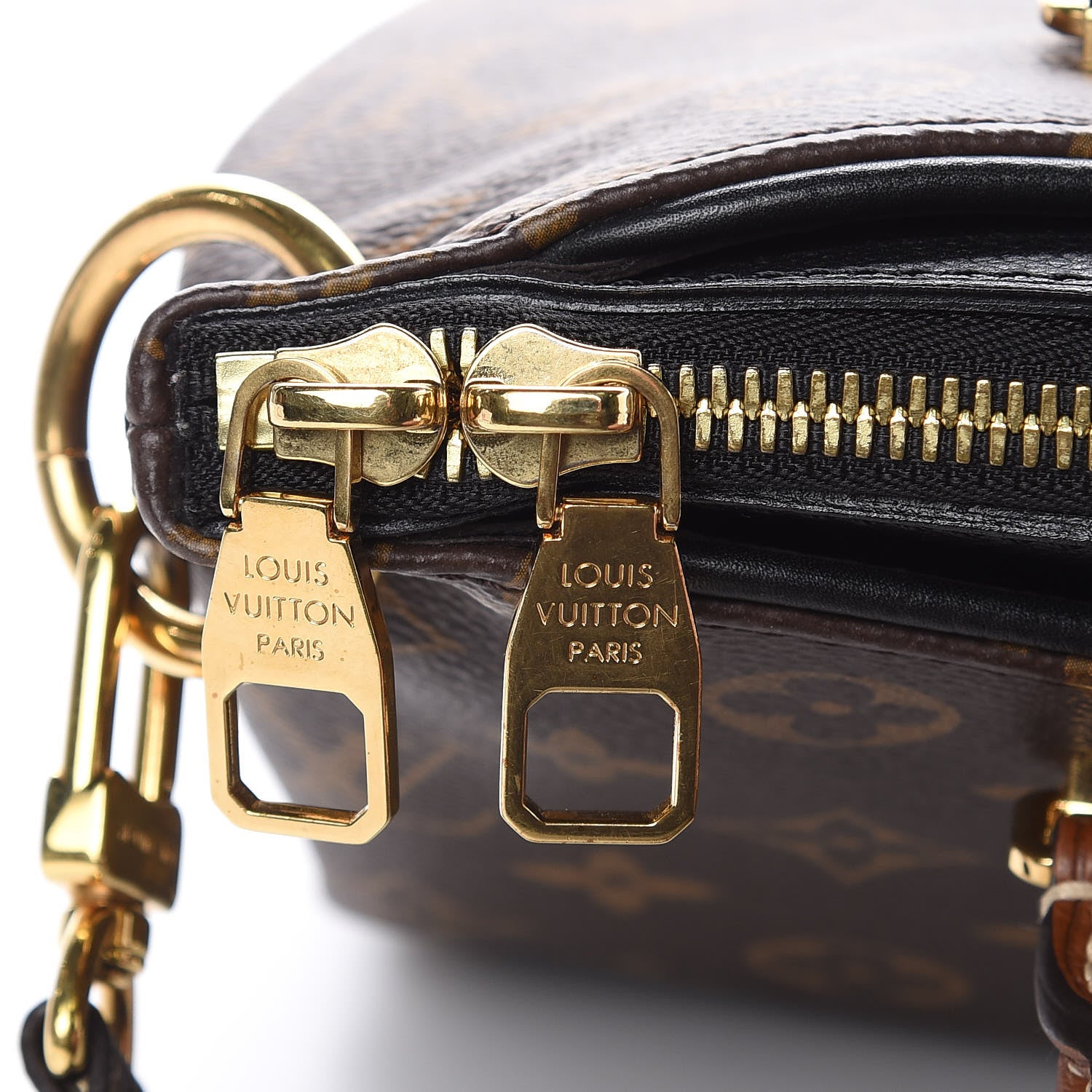 Louis Vuitton Monogram Pallas BB Black 10 of 11